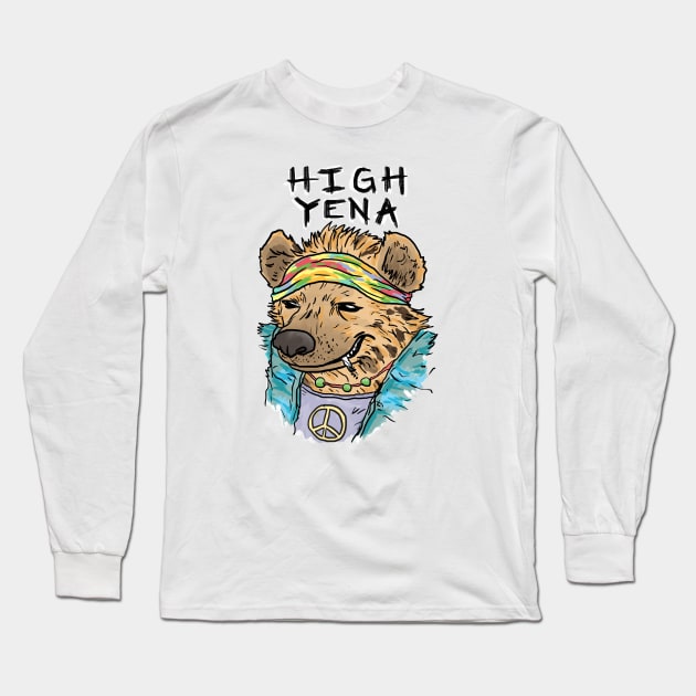 High yena Long Sleeve T-Shirt by Moonwing